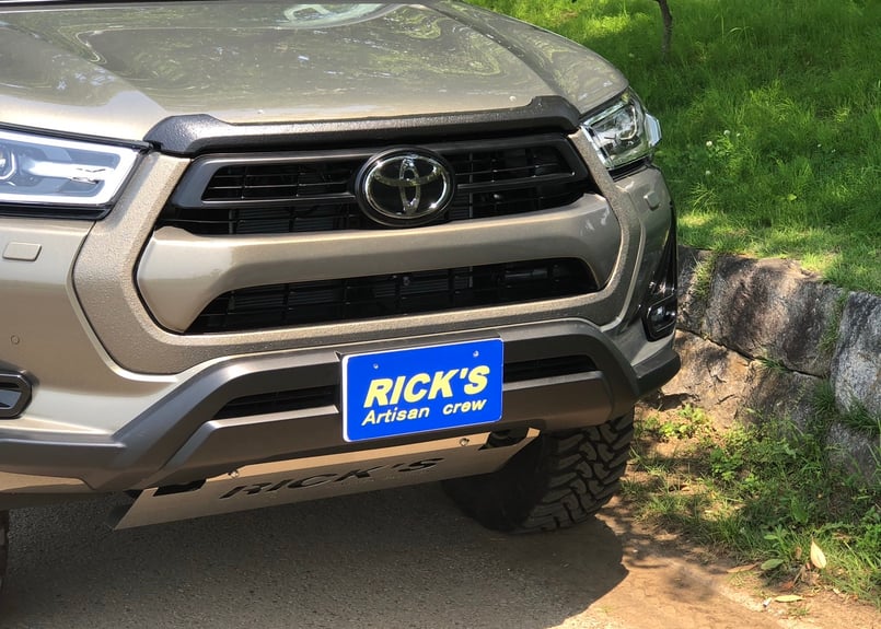 RICK'S スキッドプレート リミテッドエディション For HILUX | ”LIMITE