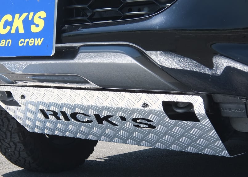 RICK'S スキッドプレート アルミ製素地（板厚2.5㎜）For HILUX | ”LIMI