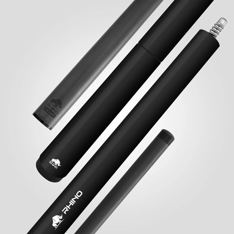 3月中旬入荷 RHINO カーボン ジャンプキュー - ブラック | Ize. cue shop