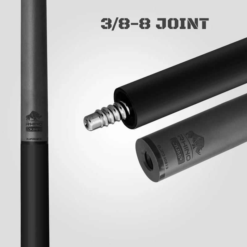 3月中旬入荷 RHINO カーボン ジャンプキュー - ブラック | Ize. cue shop