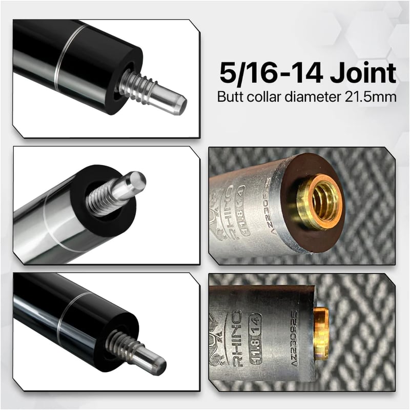3月中旬入荷 Rhino - 30インチ ユナイテッド 5/16-14 11.8mm カーボ