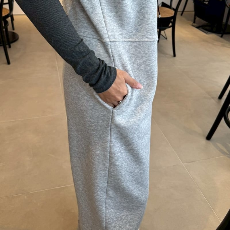MOKA tag coverall sweat | MOKA