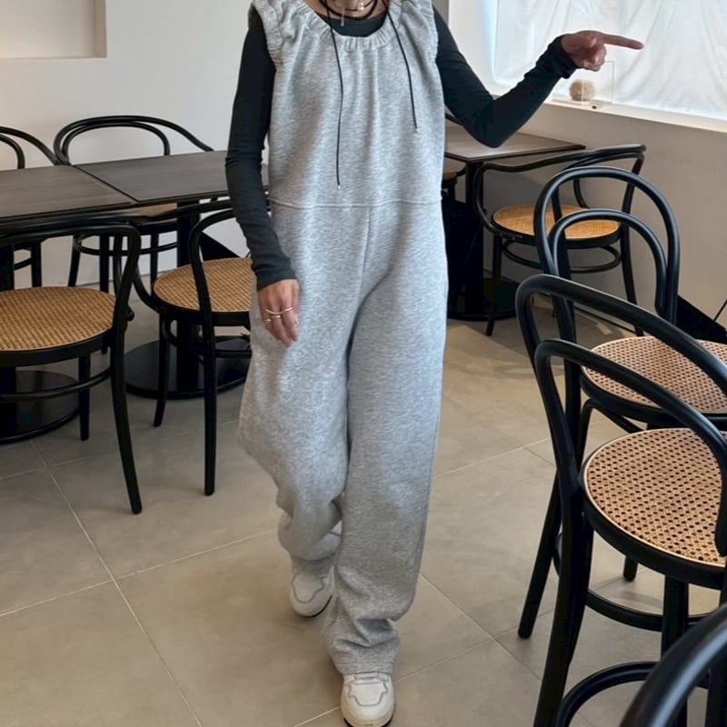 MOKA tag coverall sweat | MOKA