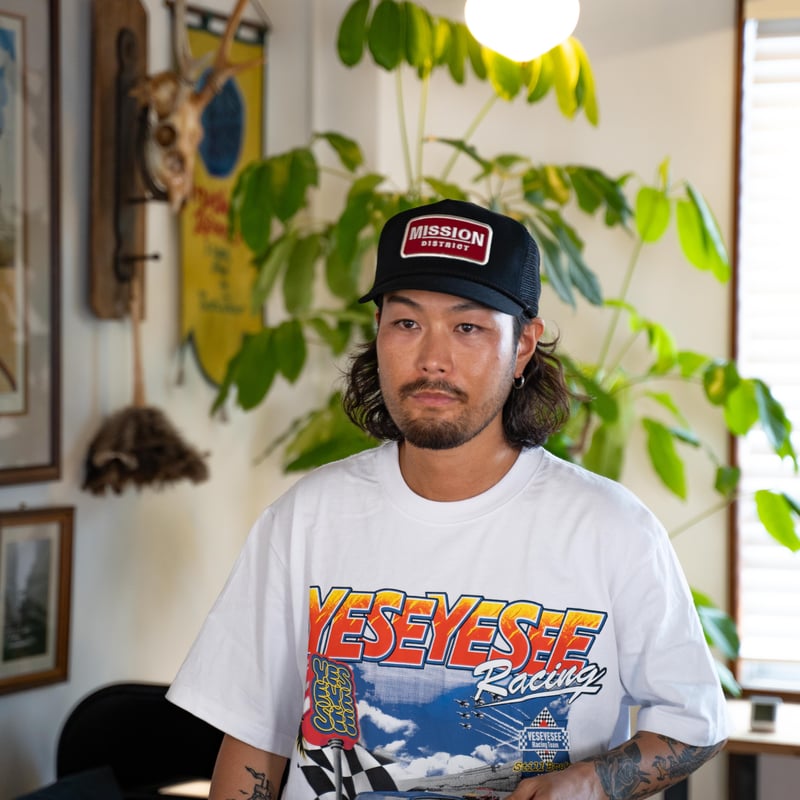 Black】MISSION DISTRICT TRUCKER CAP | NATIVE JA