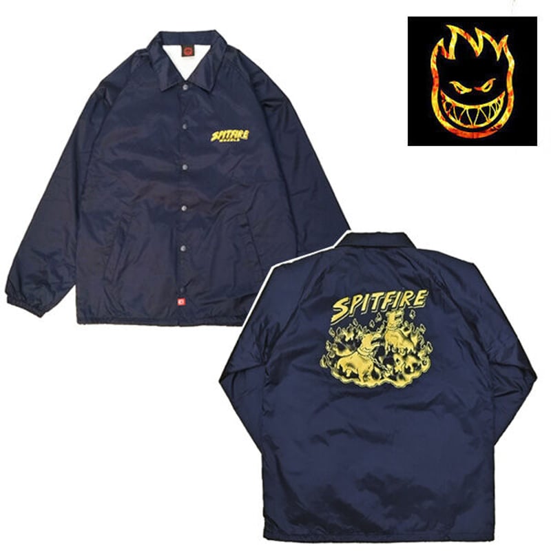 SALE SPITFIRE WHEELS コーチジャケット スピットファイア HELL HOU
