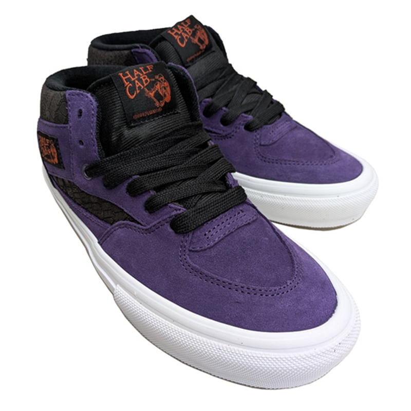 VANS スケートハーフキャブ バンズ スニーカー パープル SKATEBOARDING