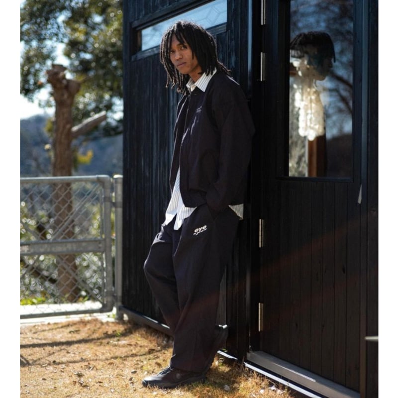 19so | ナインティーンエスオー | Wide nylon track pants | ナ