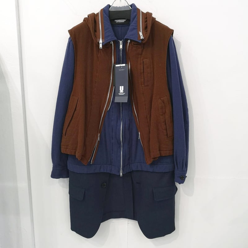 新品 定価20万円 アンダーカバー 21aw 秋冬 5way レイヤード コート