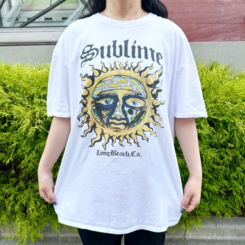 太陽と目が合うサブライムバンドTシャツ IGT4102 | 古着屋mumu