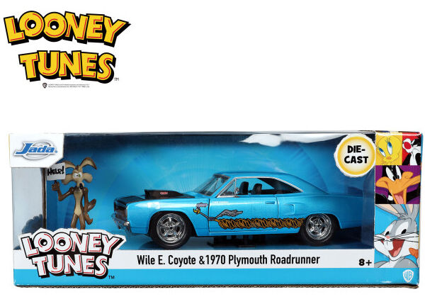 JADATOYS 1/24 PLYMOUTH ロードランナー ワイリーコヨーテ LOONY T