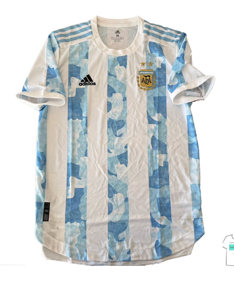 受注販売/タグ無し】Adidas 21/22 アルゼンチン代表ホーム