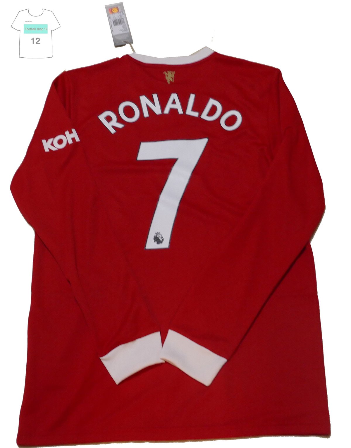 07-08 マンチェスター・ユナイテッド RONALDO 7番 長袖 シャツ Amazon