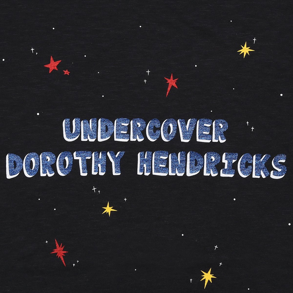 GLITTER PRINT TEE UNDERCOVER | Dorothy Hendricks