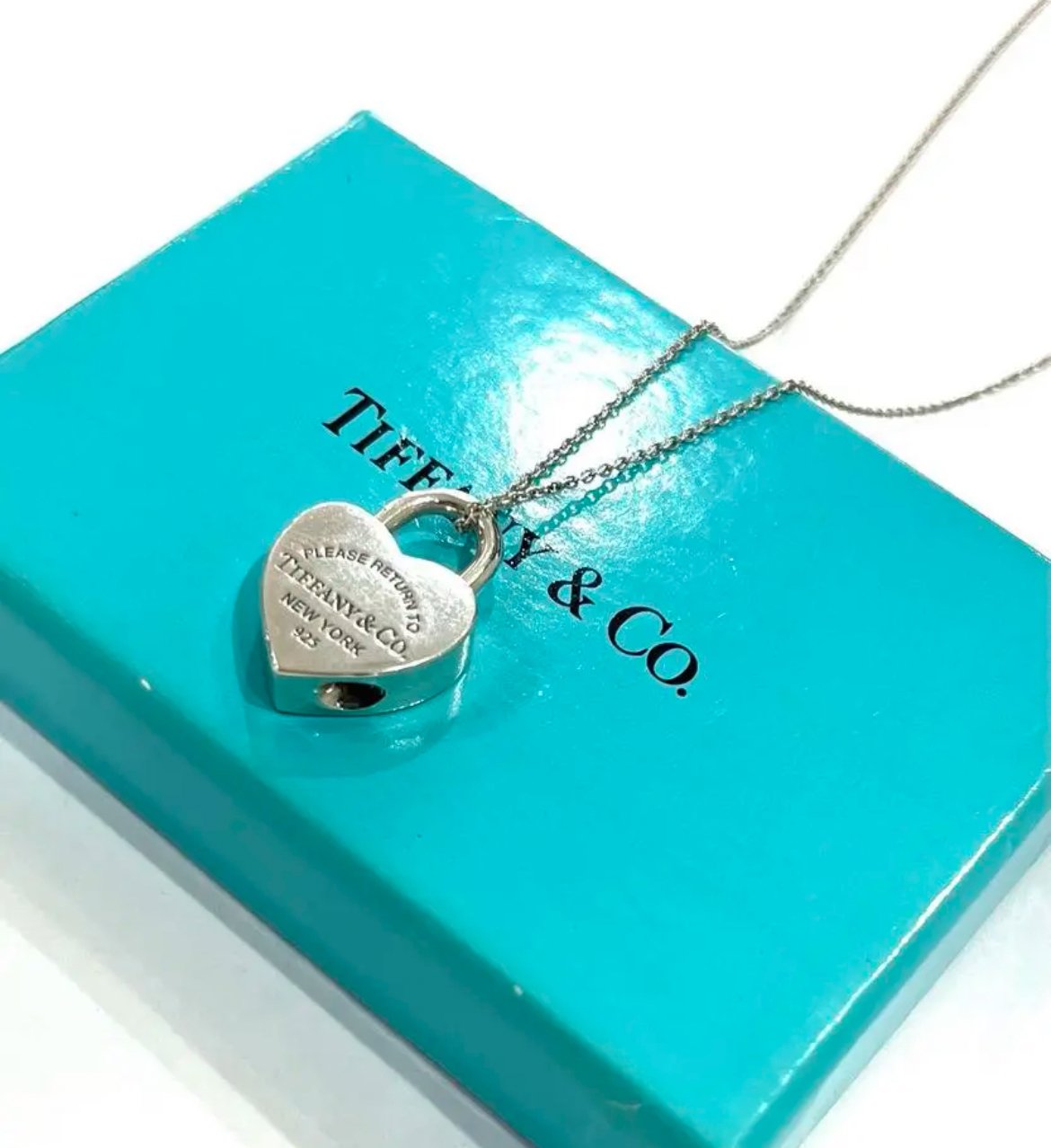 TIFFANY&Co. ティファニー リターントゥ ハート パドロック ネックレス