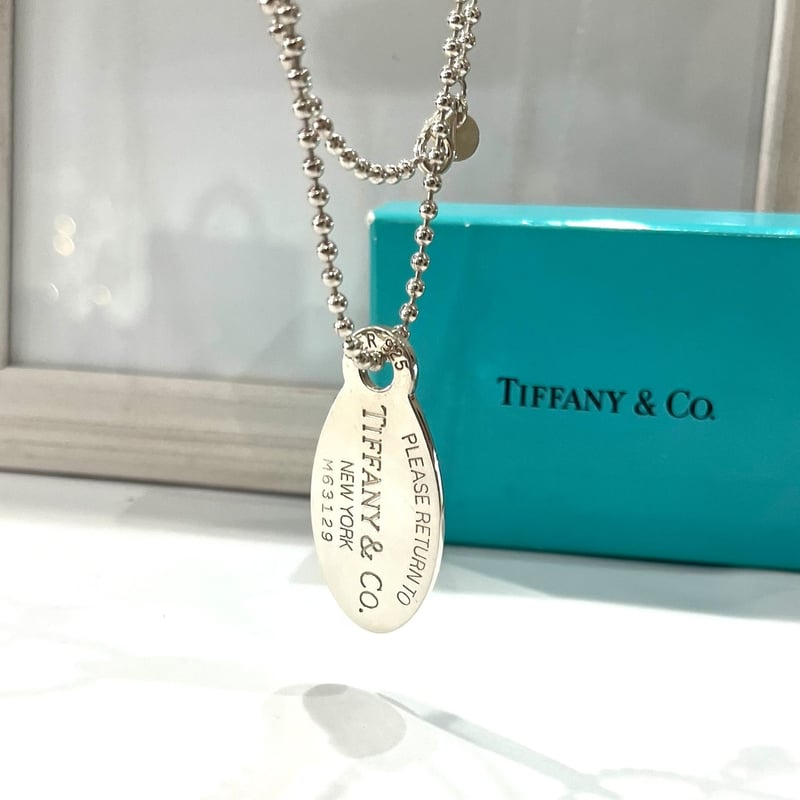 1809 Tiffany&Co.ティファニー リターントゥ オーバルタグ ネックレス