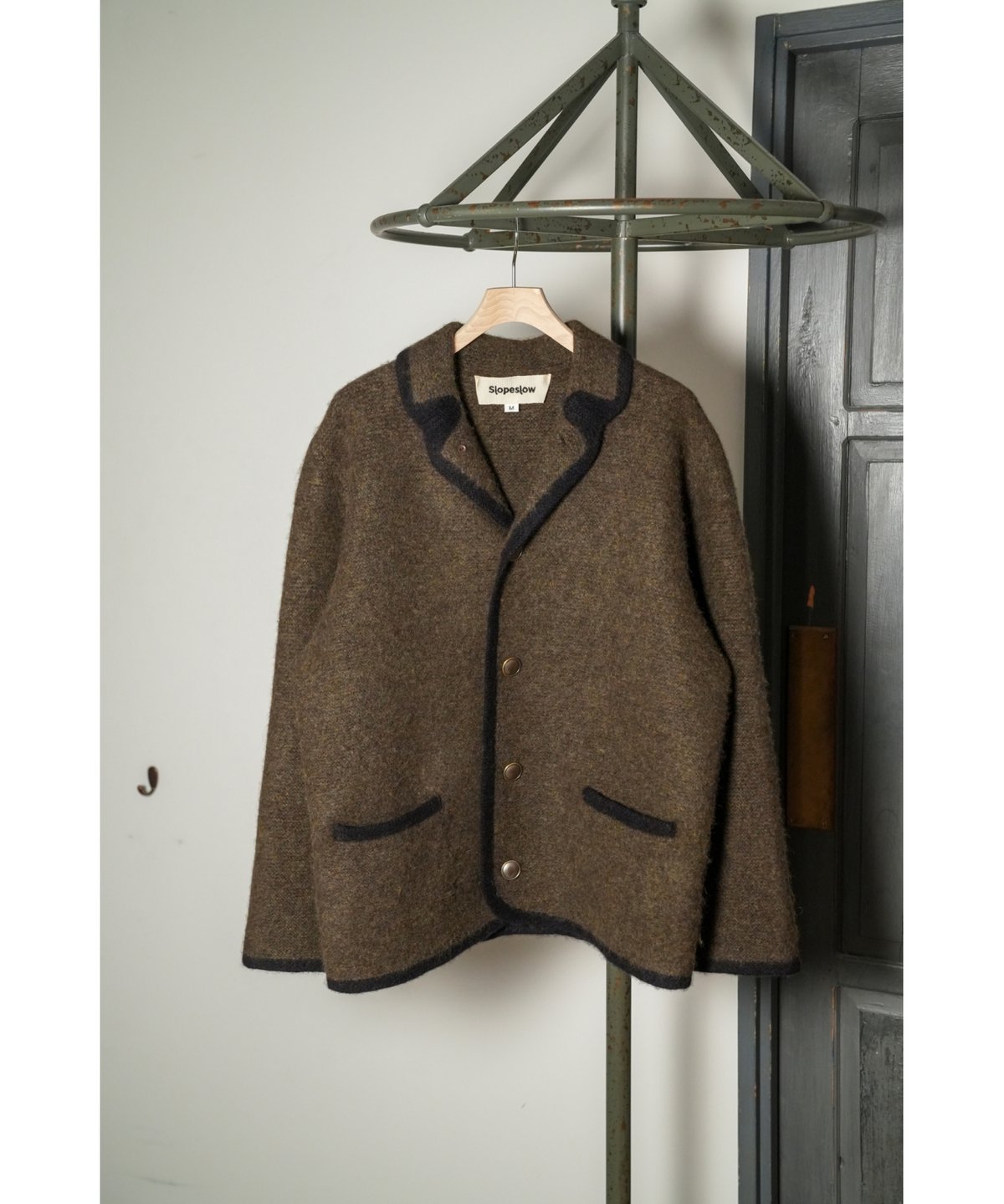 slopeslow BOILED CASHMERE SHETLAND JACKET HF |