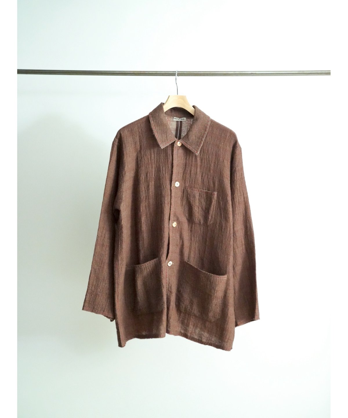 MAATEE&SONS GUPTA WOOL W FACE COVERALL | Muste