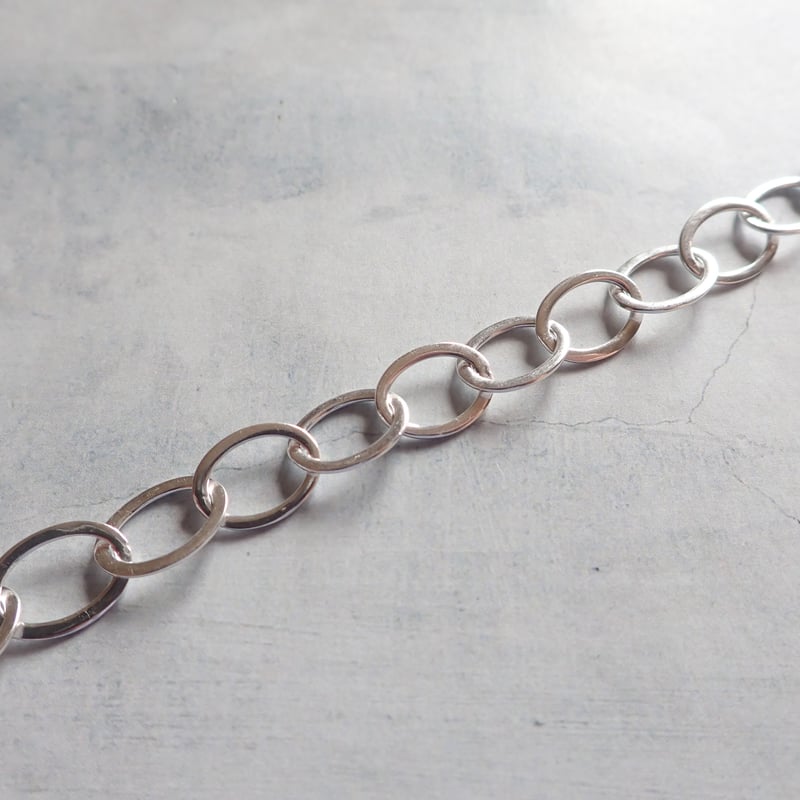 Silver925 Chain Bracelet（sv925刻印入） B12 | Solmia