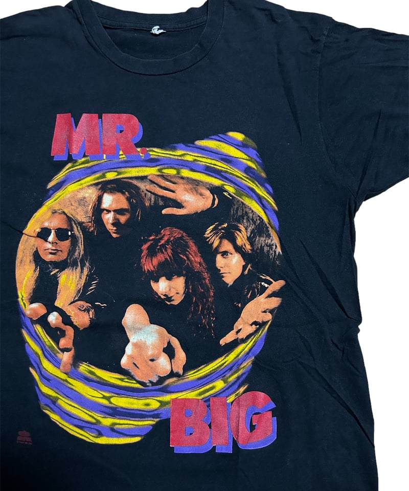 90's MR.BIG ミスタービッグ BUMP AHEAD TOUR バンドTシャツ L相当