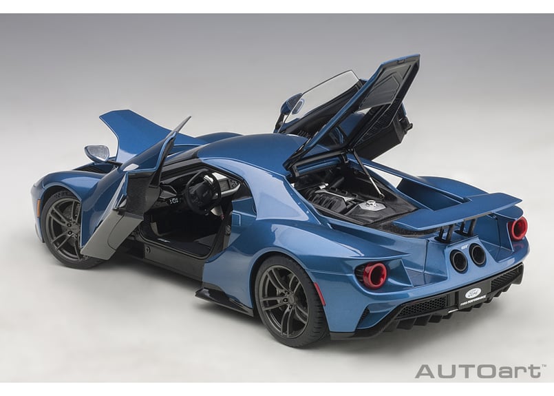 AUTOart 1/18 フォード GT 2017 （メタリック・ブルー） 72942 | A