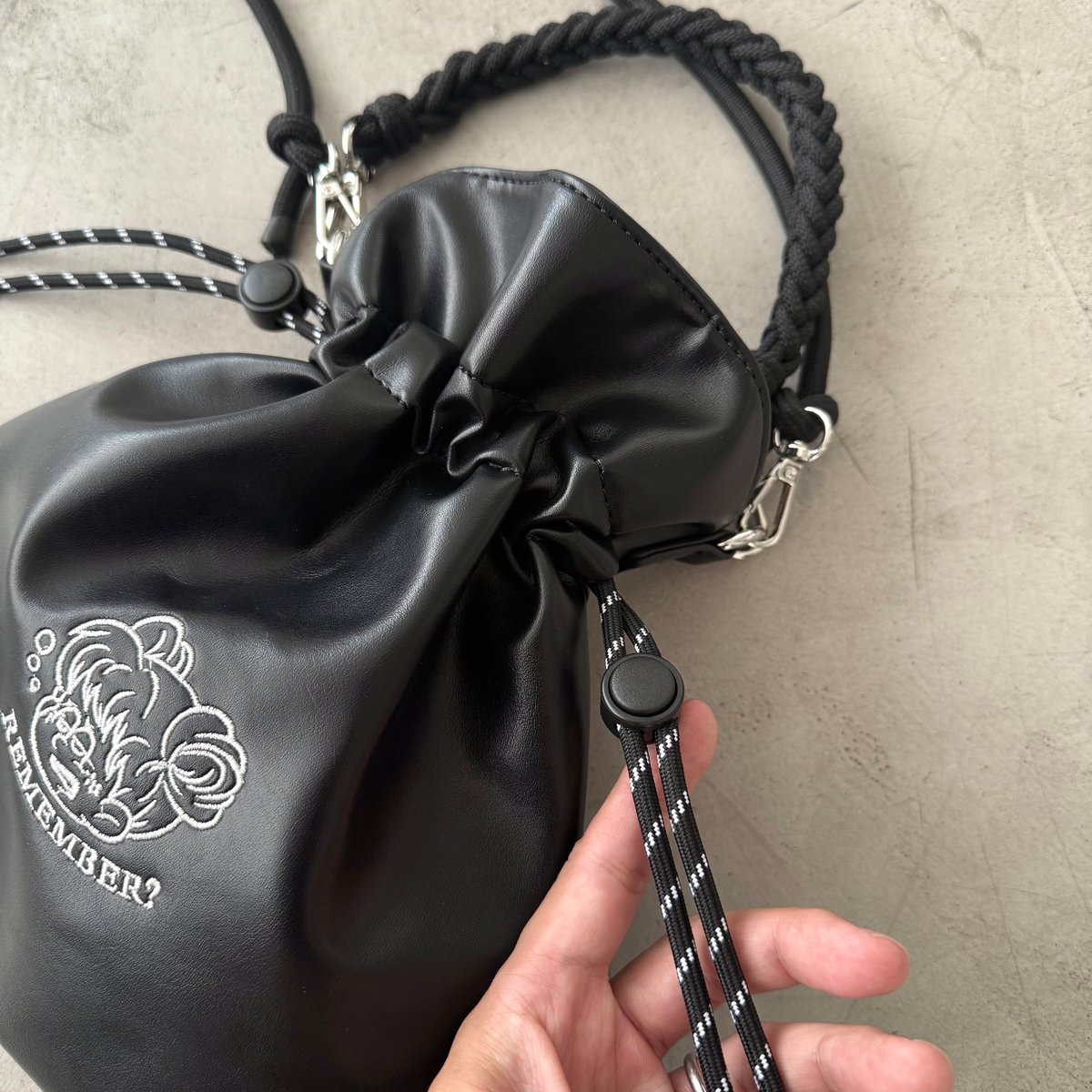 2way Drawstring Bag | Remember.