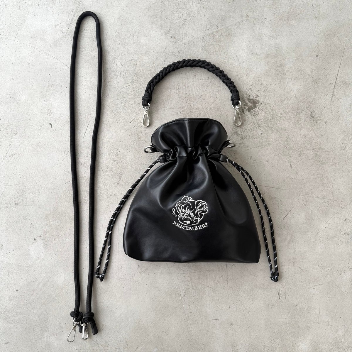 2way Drawstring Bag | Remember.