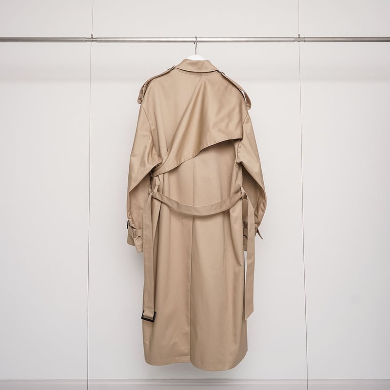 【新品】 KEISUKE YOSHIDA belted trench coat 新品】 KEISUKE YOSHIDA belted trench coat - メルカリ