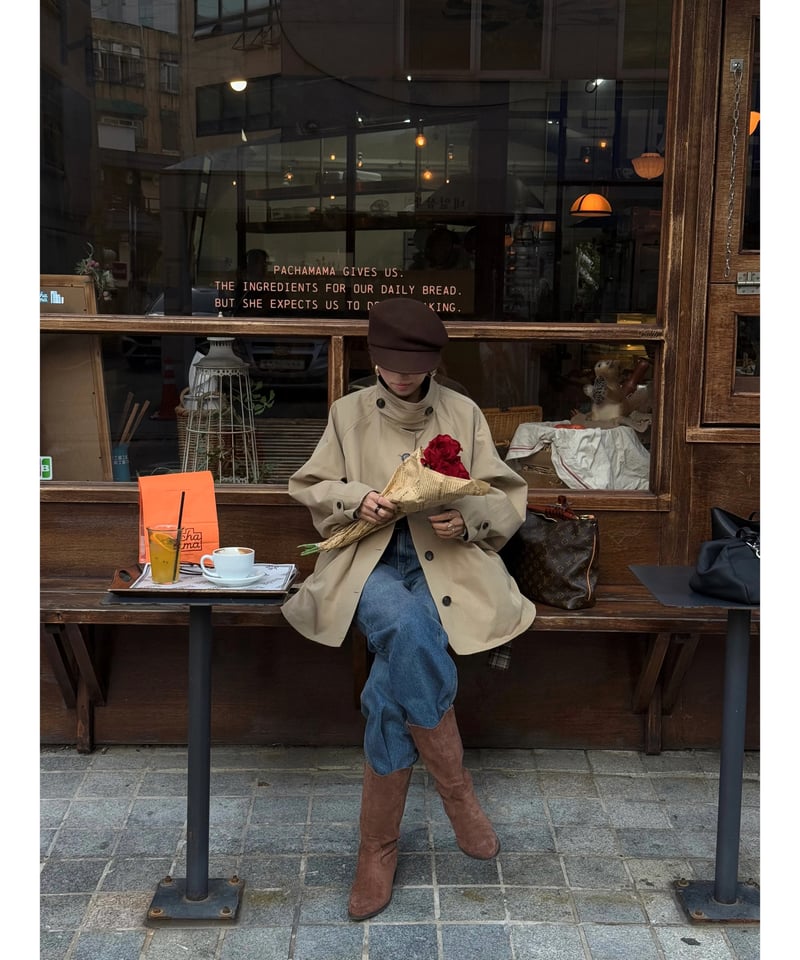 数量限定再入荷】reversible frill half trench | Nalm.
