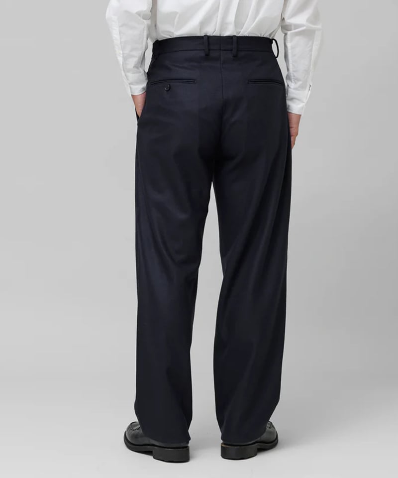 colon】CPT-17/ Box-Pleats Pants -Wool Melton |