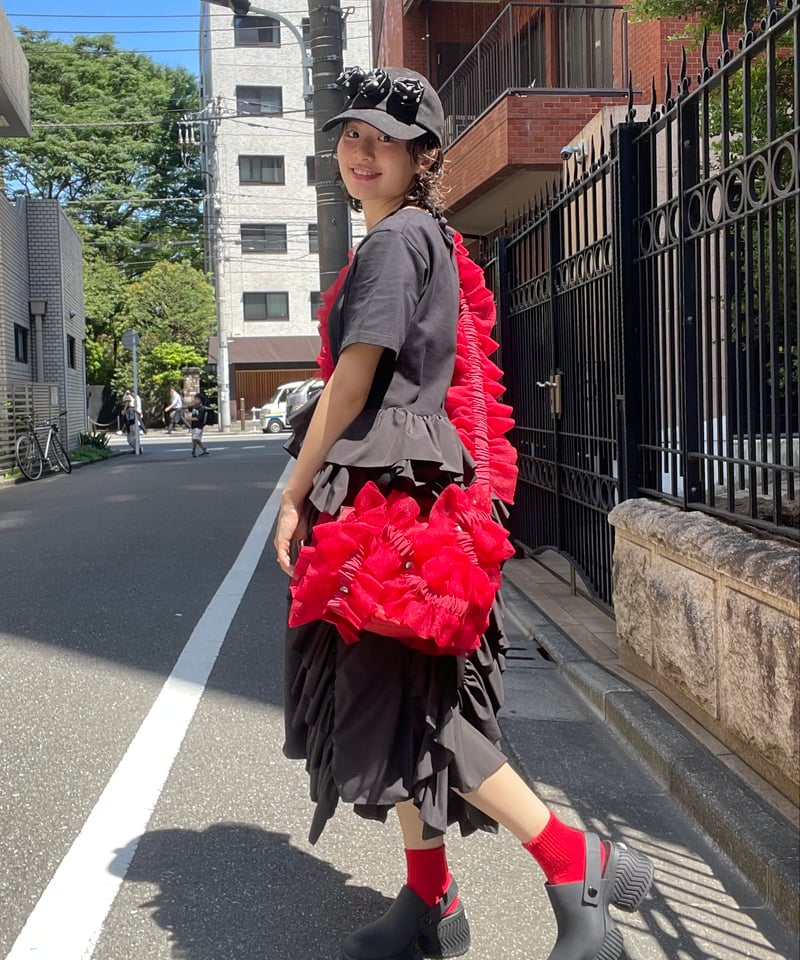 VIVIANO / Ruffle T-shirt | JURK shop tokyo