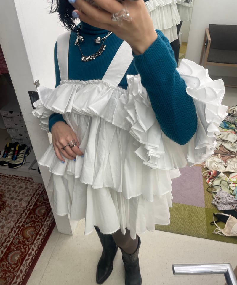 naokitomizuka / Ruffle camisole blouse | JURK s