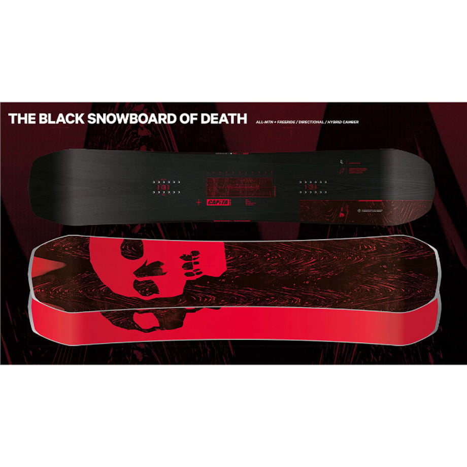 CAPITA THE BLACK SNOWBOARD OF DEATH・キャピタ ブラックスノーボード