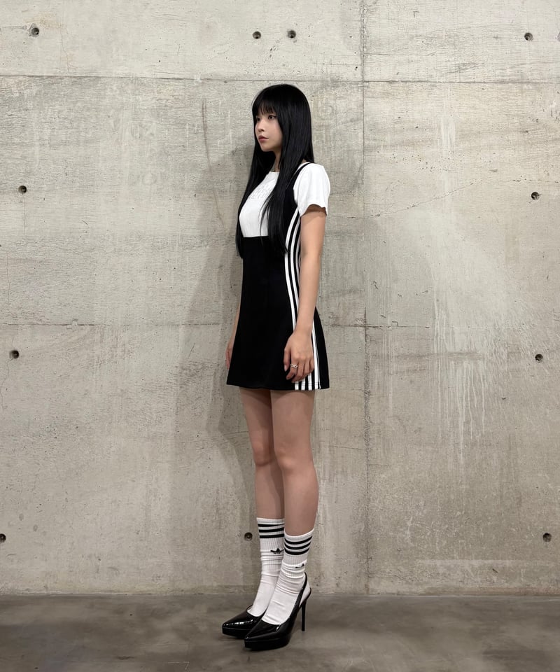 再入荷】line layerd mini onepiece | KISS THE CLUB