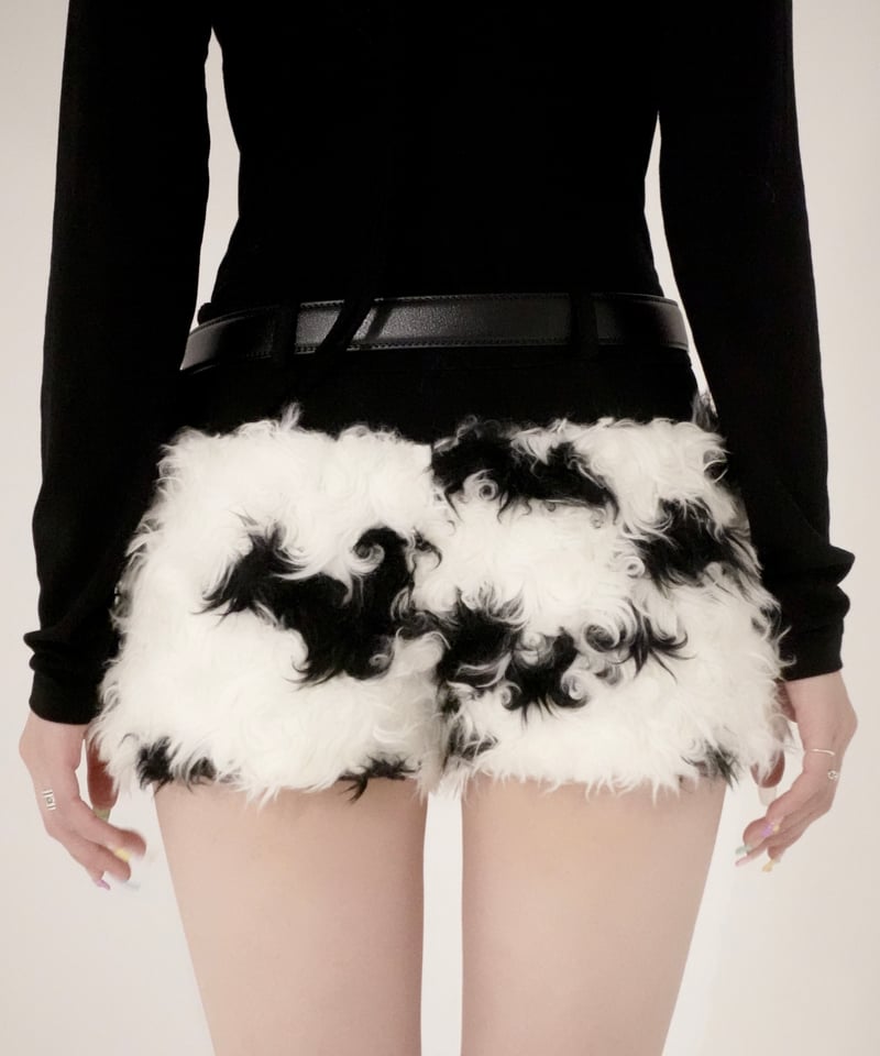 cozy fur shorts | KISS THE CLUB