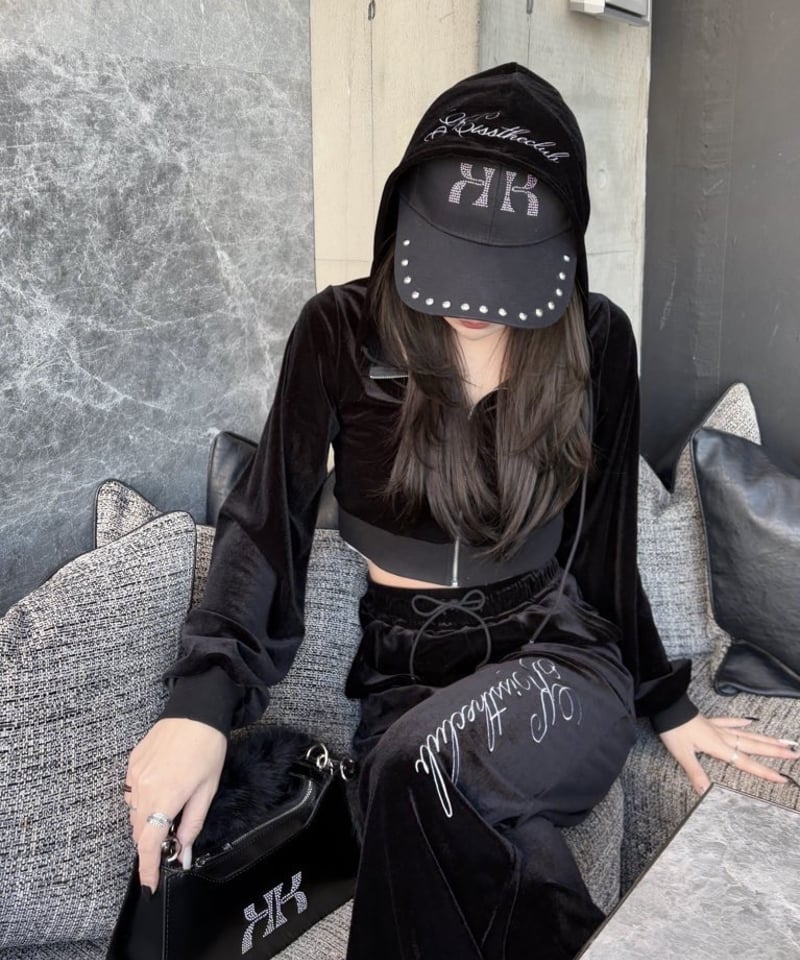 再入荷】K studded cap | KISS THE CLUB