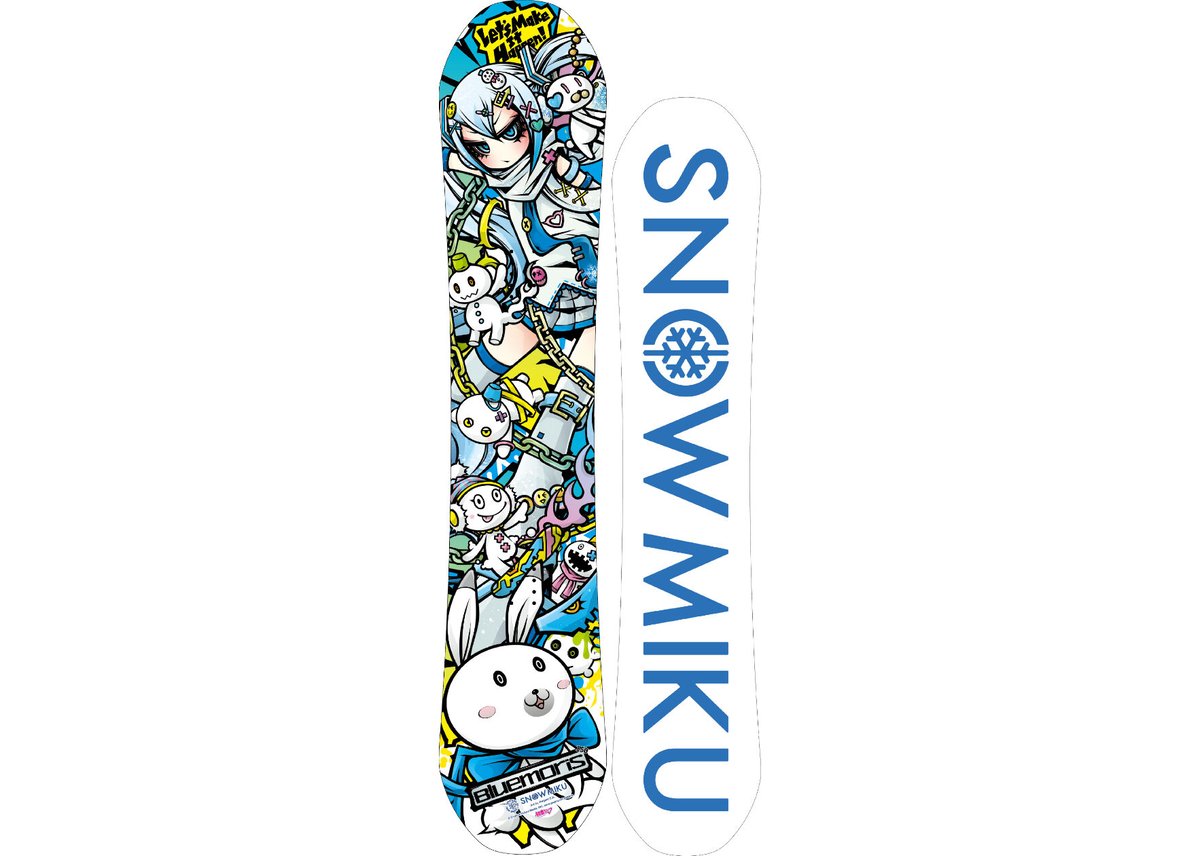 24モデル SNOWMIKU Snowboard：雪ミクボード（ Art by Project