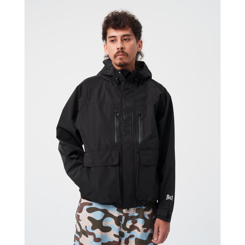 BoTT / WATERPROOF UTILITY JACKET / BLACK | Soph