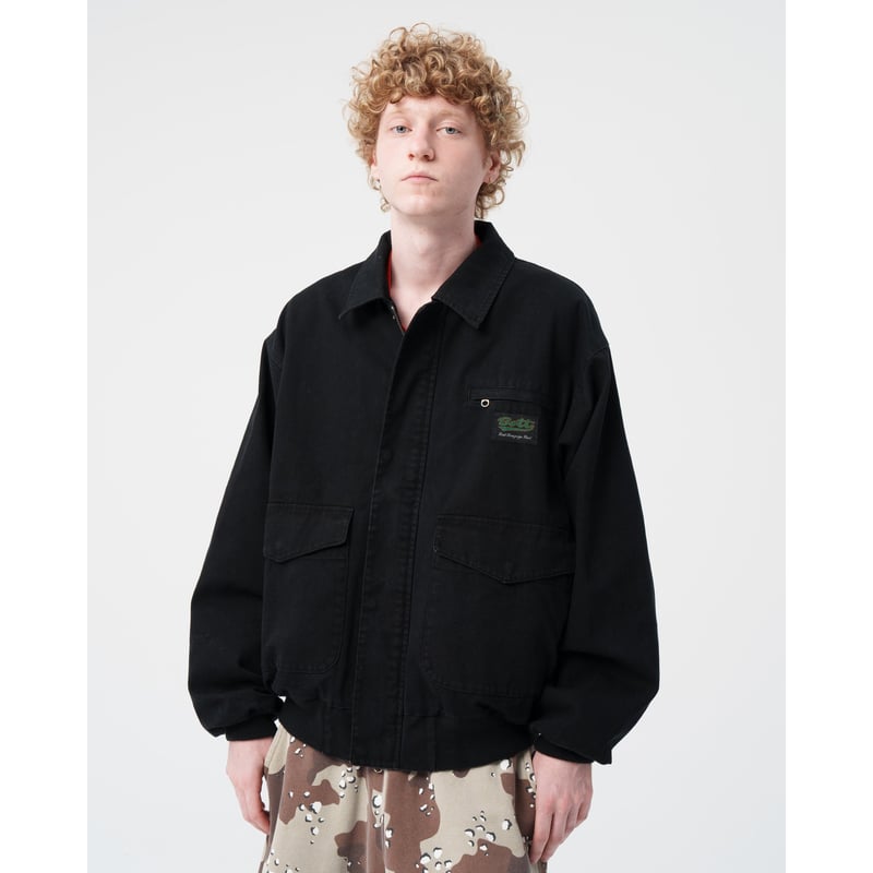 BoTT / CANVAS WORK JACKET / BLACK | Sophomore