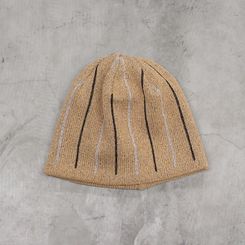 NOROLL / TWO FACE WASHI BEANIE / APRICOT | Soph