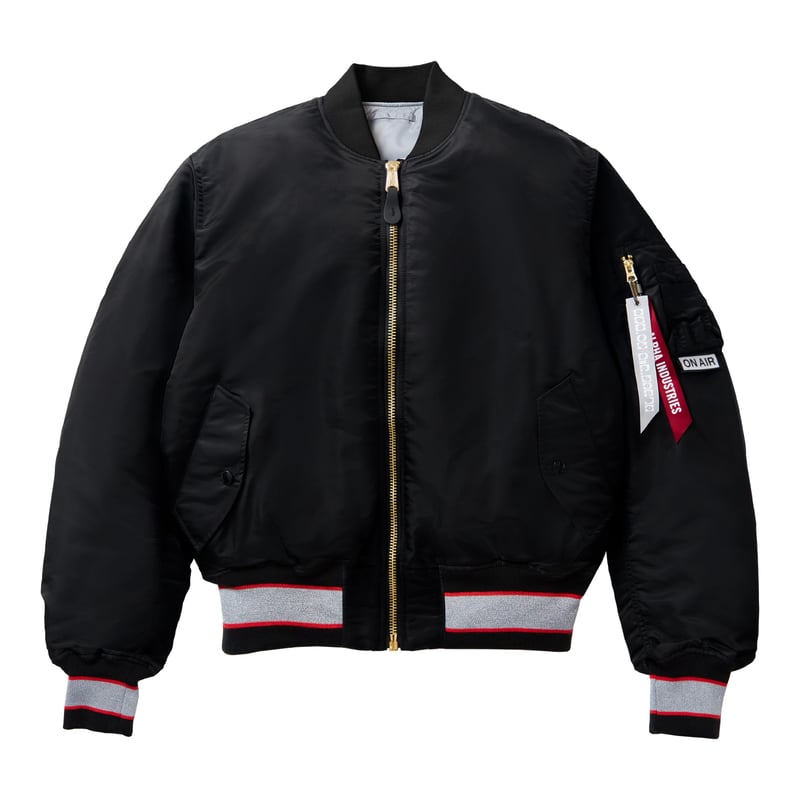 ON-AIR / ALPHA INDUSTRIES MA-1 BOMBER JACKET /