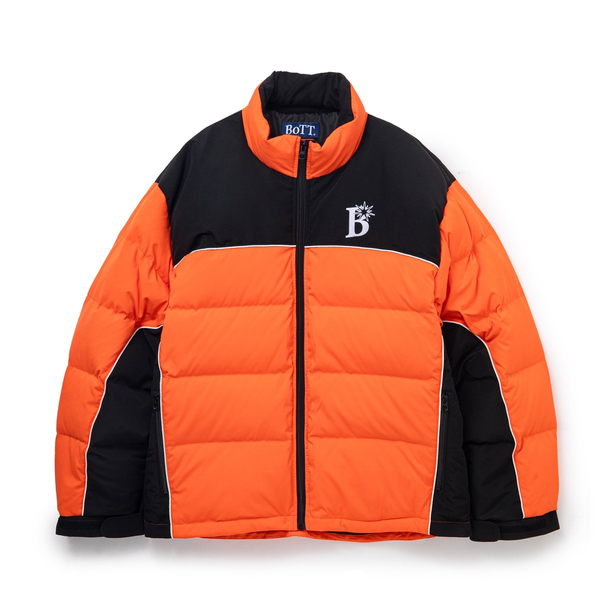 BoTT / B LOGO DOWN JACKET / ORANGE | Sophomore