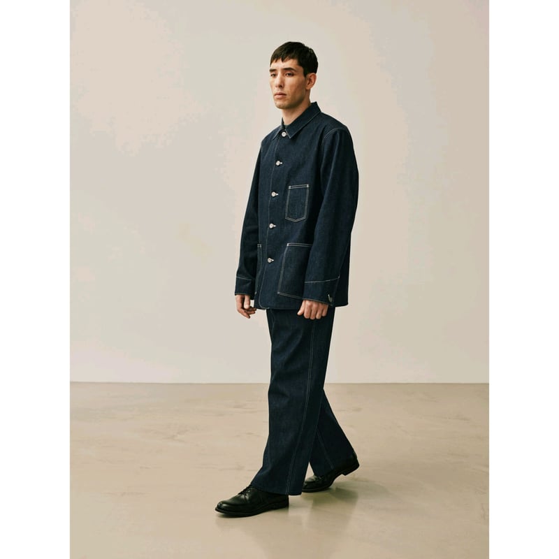 PHIGVEL MAKERS & Co. / DENIM PAINTER TROUSERS /