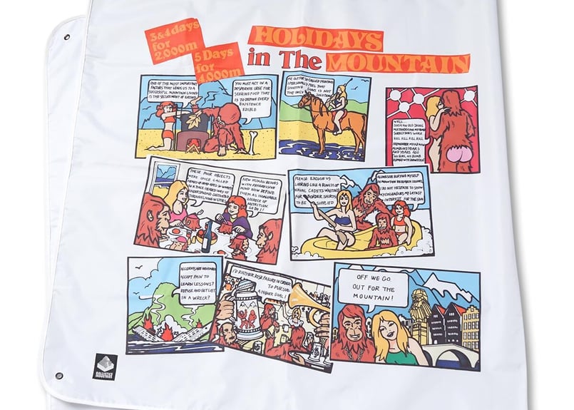 ballistics 20周年限定コラボシート mountain research Jerry