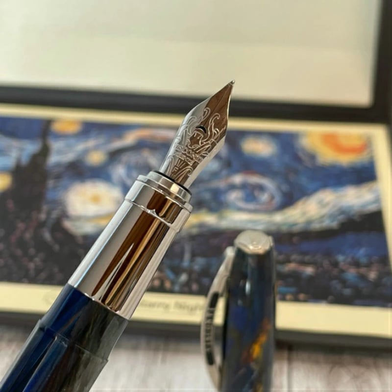 VISCONTI】Van Gogh STARRY NIGHT/ヴァン・ゴッホ 星月夜 万年筆