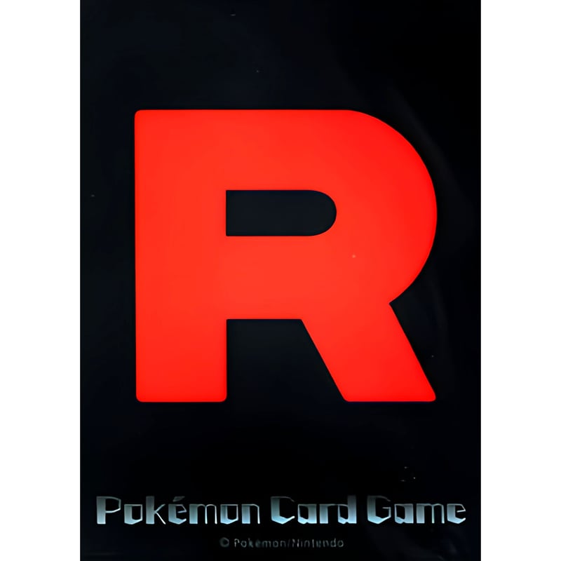 バラ】 日版 BOX限定 ロケット団スペシャルケース付属品 R スリーブ