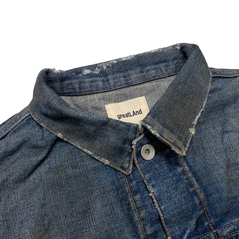 greatLAnd ORIGINAL LOGAN 10YEARS DENIM JACKET 2