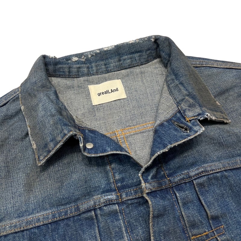 greatLAnd ORIGINAL LOGAN 10YEARS DENIM JACKET 2
