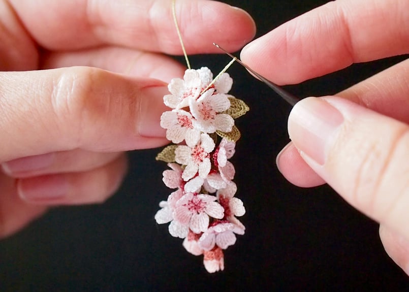 桜の耳飾り | アンデルヨン