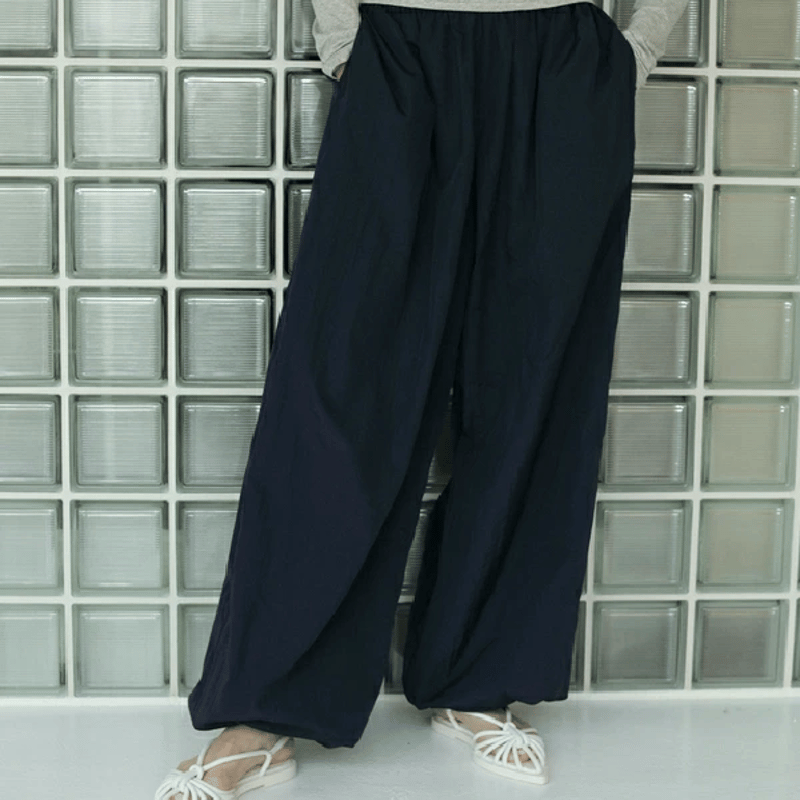 ànuke アンヌーク anuke Nylon Volume Pants ナイロンボリュームパ