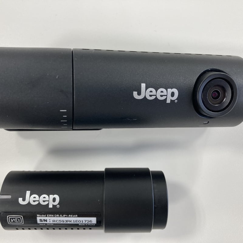 Jeep 純正 ドライブレコーダー(前後セット) DR-SJP3 【公式通販】